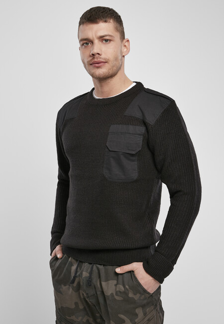 Brandit Military Sweater black - S
