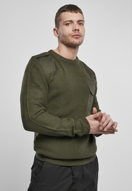 Brandit Military Sweater olive - L
