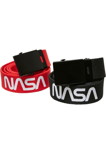Mr. Tee NASA Belt Kids 2-Pack black/red - UNI