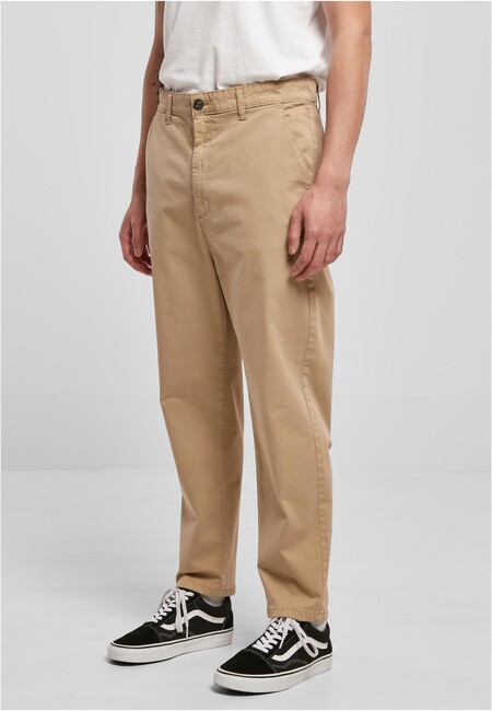 Urban Classics Cropped Chino Pants unionbeige - 32