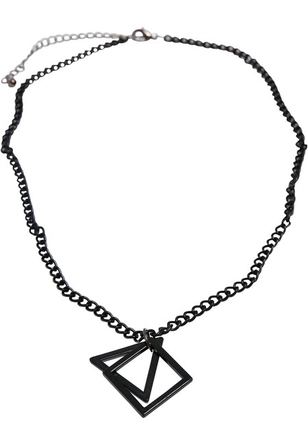 Urban Classics Mercury Layering Necklace black - UNI