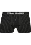 Urban Classics Organic Boxer Shorts 5-Pack p.str.aop+d.aop+chr+chry+tr.gr
