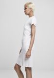 Urban Classics Ladies Rib Tee Dress white