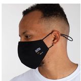 Rúško Alpha Industries Label Face Mask Black