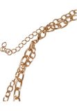 Urban Classics Diamond Zodiac Golden Necklace leo