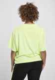 Urban Classics Ladies Short Oversized Neon Tee 2-Pack electriclime/black