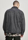 Urban Classics Oversized Denim Jacket black stone washed