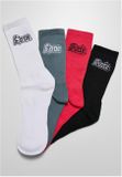 Mr. Tee Love Hate Socks 4-Pack multicolor