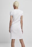 Urban Classics Ladies Rib Tee Dress white