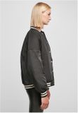 Urban Classics Ladies Oversized Recycled College Jacket black
