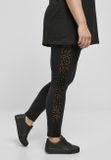 Urban Classics Ladies Flock Lace Stripe Leggings black