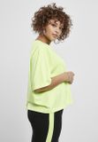 Urban Classics Ladies Short Oversized Neon Tee 2-Pack electriclime/black