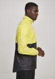 Urban Classics Stand Up Collar Pull Over Jacket brightyellow/blk