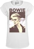 Mr. Tee Ladies David Bowie Tee white