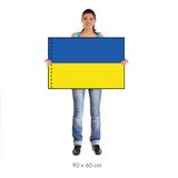 Vlajka Ukrajiny 90x60 cm Premium Quality