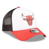 šiltovka New Era 940 Af Trucker NBA Team Clear Black Chicago Bulls cap White Black Red