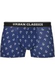 Urban Classics Boxer Shorts 5-Pack anchor aop+blk+blk+cha+cha