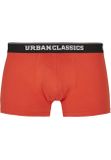 Urban Classics Boxer Shorts 3-Pack bird aop+ boxer orange + cha