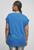 Urban Classics Ladies Extended Shoulder Tee sporty blue