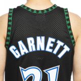 Mitchell &amp; Ness Minnesota Timberwolves #21 Kevin Garnett black Swingman Jersey 