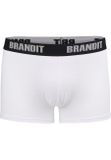 Brandit Boxershorts Logo 2er Pack wht/wht