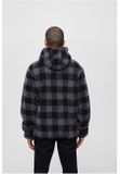 Brandit Teddyfleece Worker Pullover Jacket black/grey