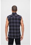 Brandit Checkshirt Sleeveless black/grey