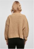 Urban Classics Ladies Wide Oversize Sweater unionbeige