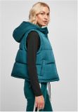 Urban Classics Ladies Recycled Twill Puffer Vest jasper