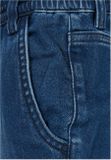 Urban Classics Boys Knitted Denim Jogpants blue washed