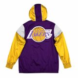 Mitchell &amp; Ness jacket Los Angeles Lakers Highlight Reel Windbreaker purple/gold