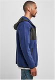 Urban Classics Hooded Micro Fleece Jacket spaceblue