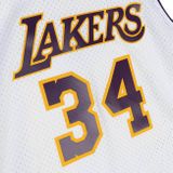 Mitchell &amp; Ness Los Angeles Lakers 34 Shaquille O&#039;Neal Alternate Jersey white