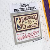 Mitchell &amp; Ness Los Angeles Lakers 34 Shaquille O&#039;Neal Alternate Jersey white