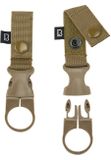 Brandit Belt and Molle Loop Bottle Holder 2 Pack camel