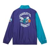 Mitchell &amp; Ness Charlotte Hornets Arched Retro Lined Windbreaker multi/white