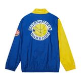 Mitchell &amp; Ness Golden State Warriors Arched Retro Lined Windbreaker multi/white