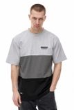 Mass Denim Zone T-shirt heather grey/black