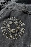 Mass Denim Elementary Jeans Shorts loose black washed