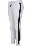 Urban Classics Ladies Interlock Joggpants white/black