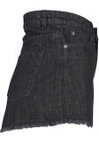 Urban Classics Ladies Denim Hotpants black washed