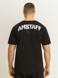 Amstaff Logo 2.0 T-Shirt - schwarz/weiß