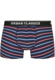 Urban Classics Boxer Shorts 3-Pack neon stripe aop+boxer blue+wht