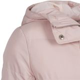 Dámska bunda Urban Classics Ladies Hooded Puffer Jacket lightrose