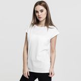 Dámske tričko Urban Classics Ladies Extended Shoulder Tee white