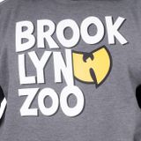 Mikina Wu-Wear Brooklyn ZOO Hoodie Grey