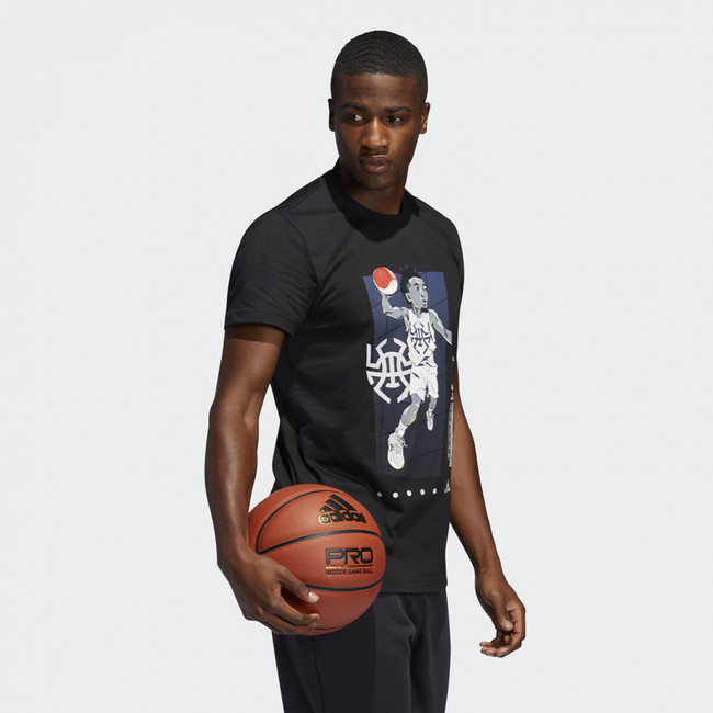 E-shop Pánské Tričko Adidas Donovan GU TEE Black - XL