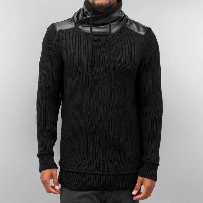 E-shop Bangastic Knitted Sweater Black - S