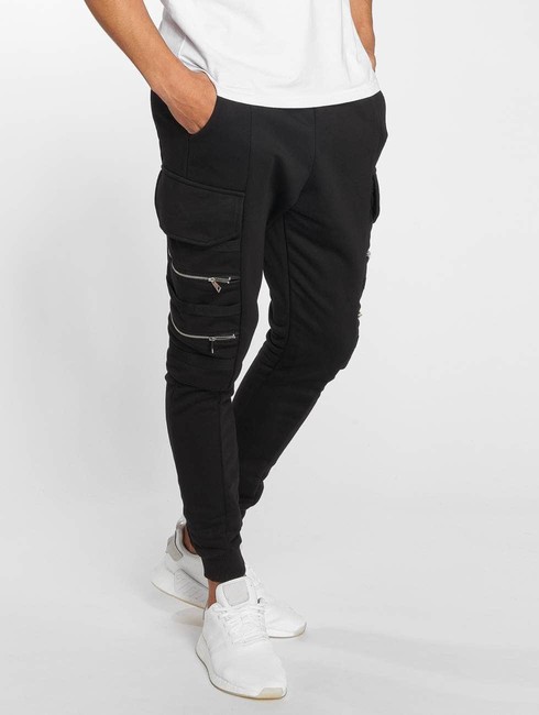 E-shop Bangastic / Sweat Pant Zipper in black - 2XL