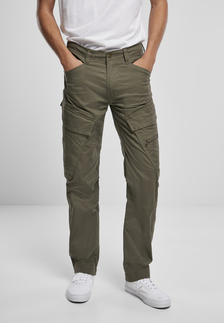 Brandit Adven Slim Fit Cargo Pants olive - M